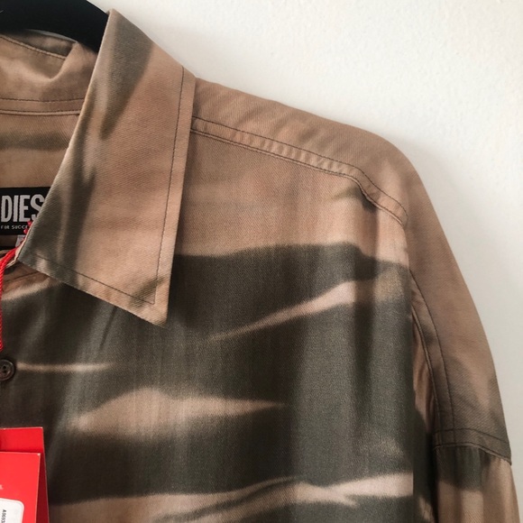 Diesel Shirt S Fluid CMF Shirt Size M - Picture 7 of 16